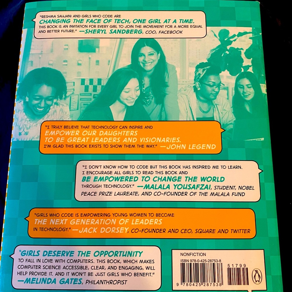 Girls Who Code Book - Picture 2 of 2